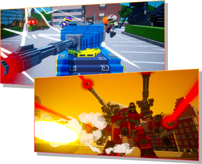 Vehicles of the voxel world